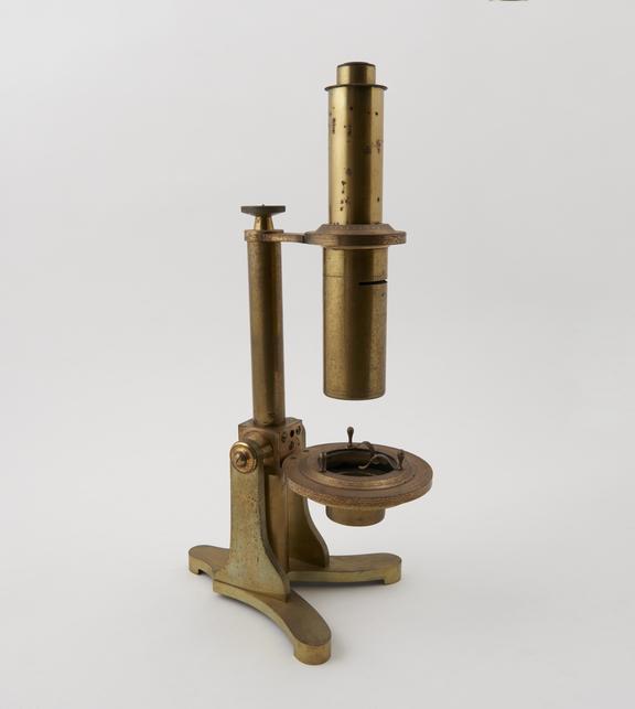 Polarizing microscope by John Browning, London, 1850-1900