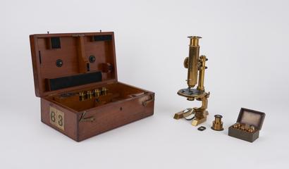 Petrographical Microscope with Polarizing and Analysing Pieces