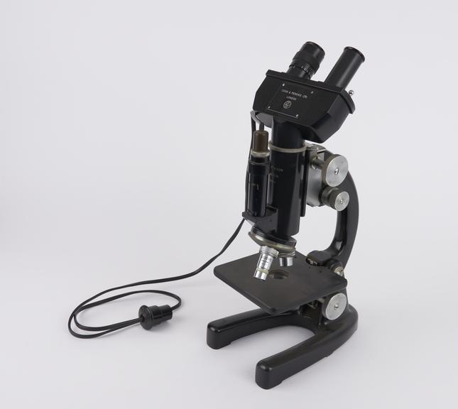 Swift metallurgical microscope with Cook and Perkins inclined