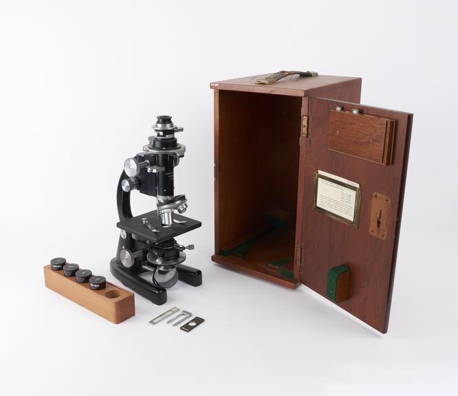 Dick petrological microscope by J. Swift & Son, London, c.1960