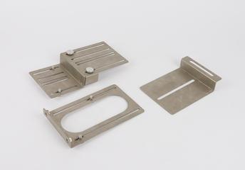 3 Camera brackets, from macrollumination flash equipment
