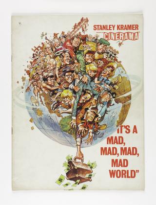 Brochure for 'It's A Mad Mad Mad Mad World'