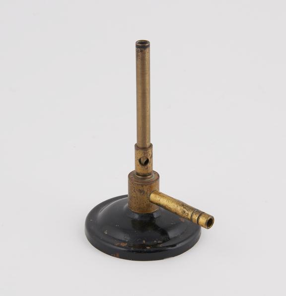 Bunsen burner, made in England, 1940-1960