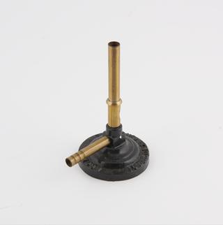 Lothar Meyer fractional distillation apparatus; bunsen burner