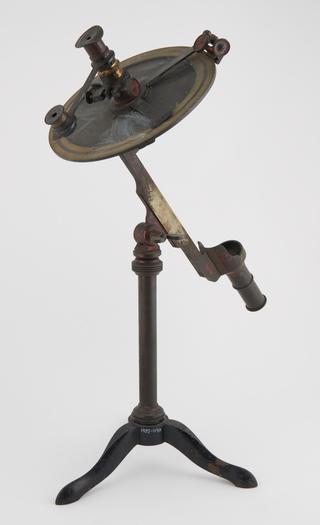 Saccharometer signed "SACCHARIMETER A PENOMBRES J & A Duboscq a Paris"