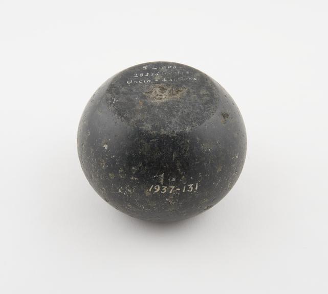 One of Eight Roman weights of black basalt, 1st century A.D