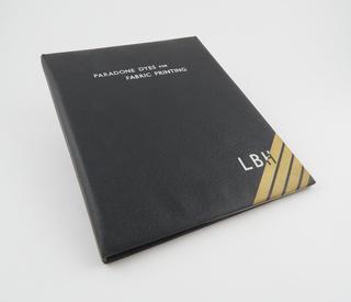 Paradone Dyes for Fabric Printing, LB Holliday, 1916-1982