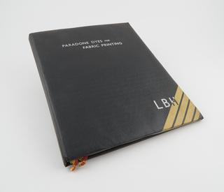 Paradone Dyes for Fabric Printing, LB Holliday, 1916-1982