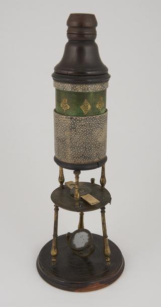 Culpeper type microscope, unsigned