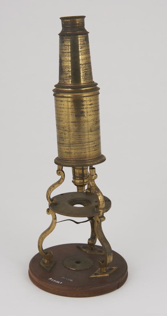 Culpeper microscope, English, early 19th century