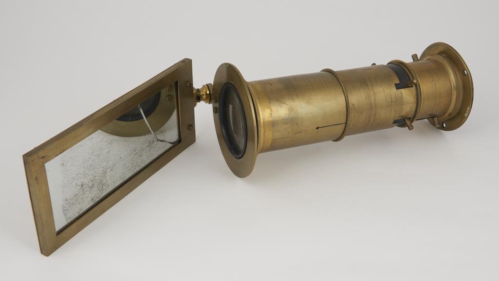 Solar microscope, unsigned, English, mid 19th century