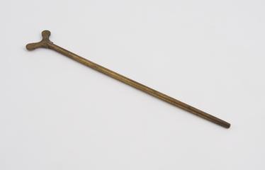 Brass tapered drift with thumb handles