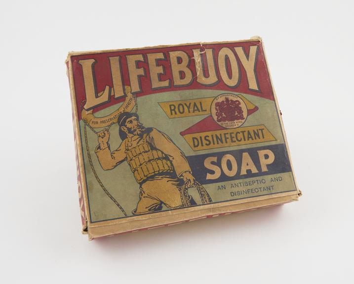 Carton for 'Lifebuoy' soap by Lever Brothers, 1930s