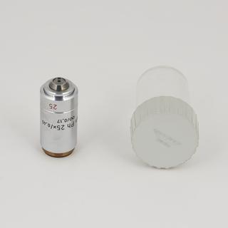 Lens and Storage Canister for Reichert `Polyvar' Microscope Outfit
