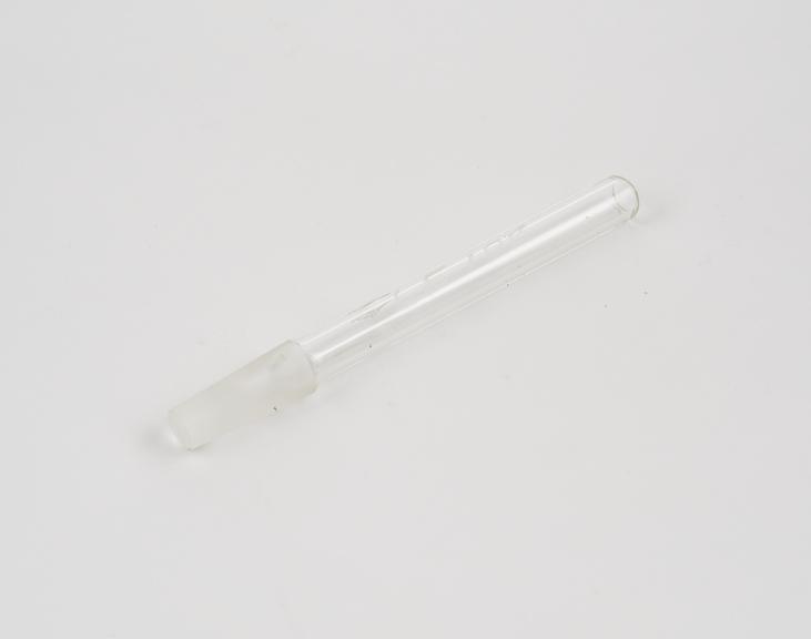 Glass pipette labelled 'LE 102'