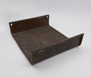 Pan for equal arm balance by Hunt & Co.