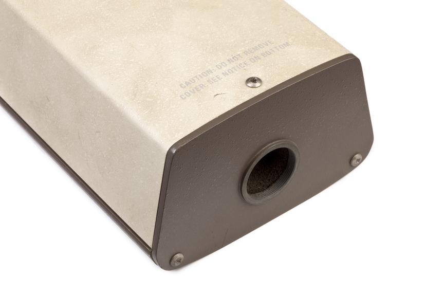 CCTV camera, made by Ferranti, late 1970s-1980s.
