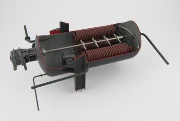 Model of a hydrogenation/hardening plant