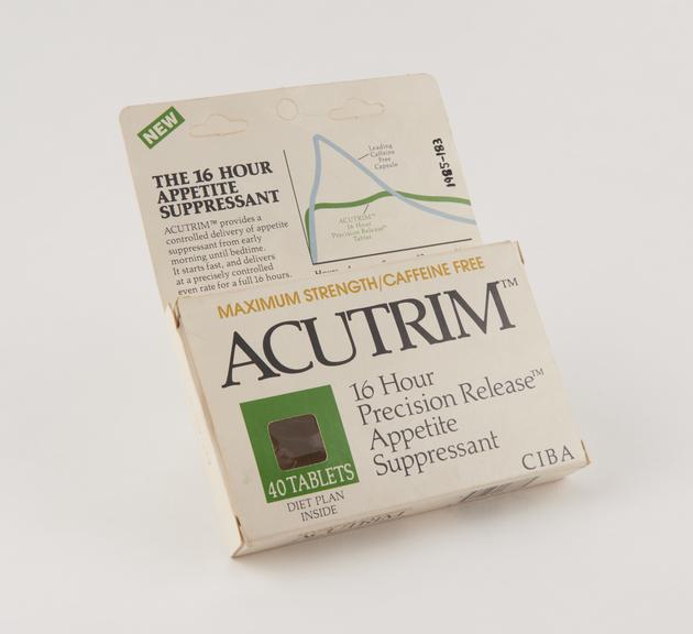 Packet of 40 Acutrim appetite suppressants