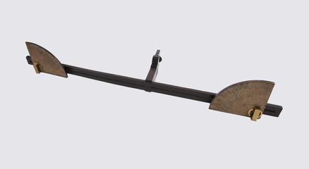 Transverse arm for the philosophical table