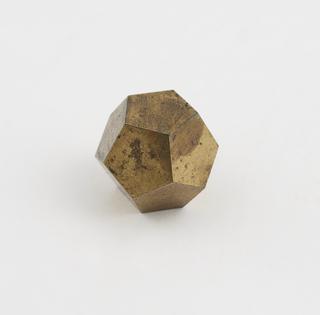 A Single Solid Polyhedral Regular Body.