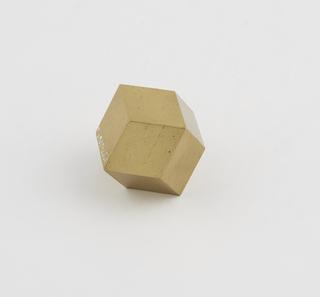 A Single Solid Polyhedral Regular Body.