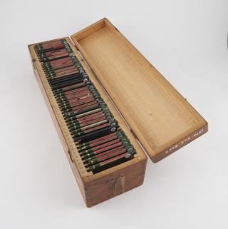 Lantern slides relating to production and products of petroleum