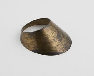 A Single Asymmetrical Conic Section.