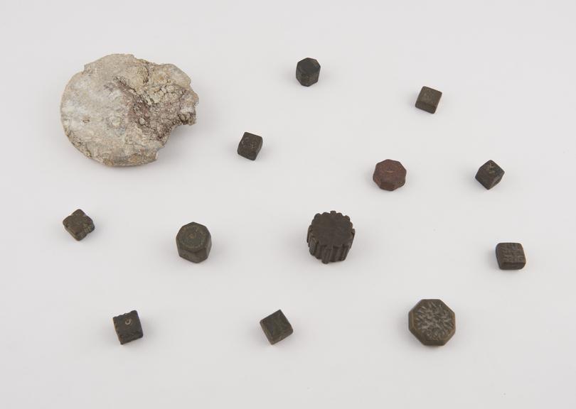 Assorted metal weights