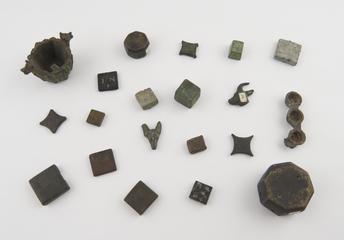Assorted metal weights