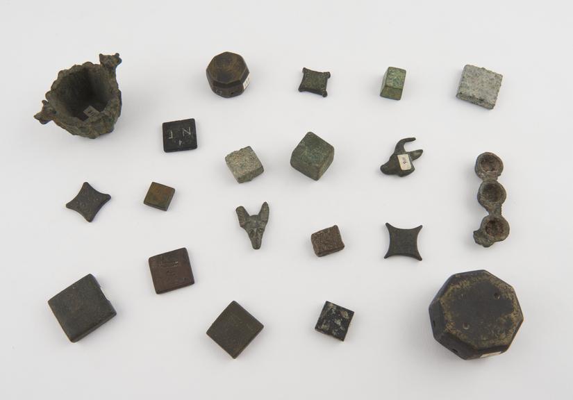 Assorted metal weights