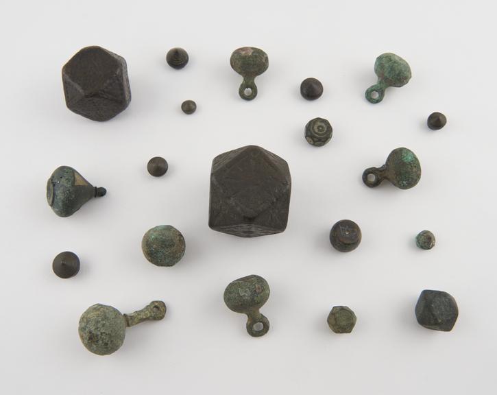 Assorted metal weights