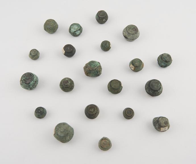Assorted metal weights