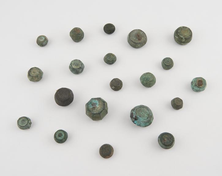 Assorted metal weights