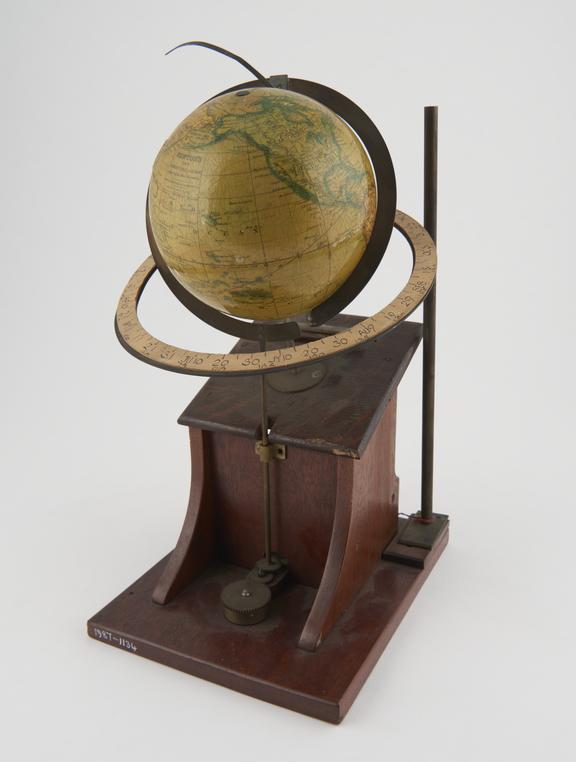 Terrestrial globe by Newton and Son, 66 Chancery Lane, 1867