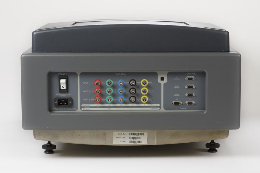 Prototype POWER series projector with separate components