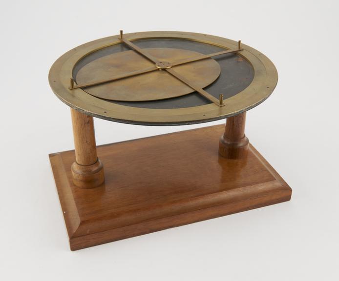 Demonstration device for inequality of the seasons by Henri