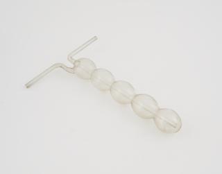 Absorption tube, White's pattern with five bulbs