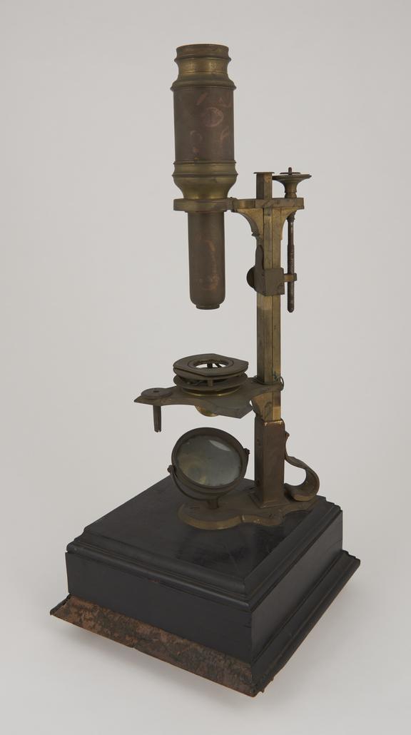 Cuff microscope by Passemant of Paris, mid 18th century