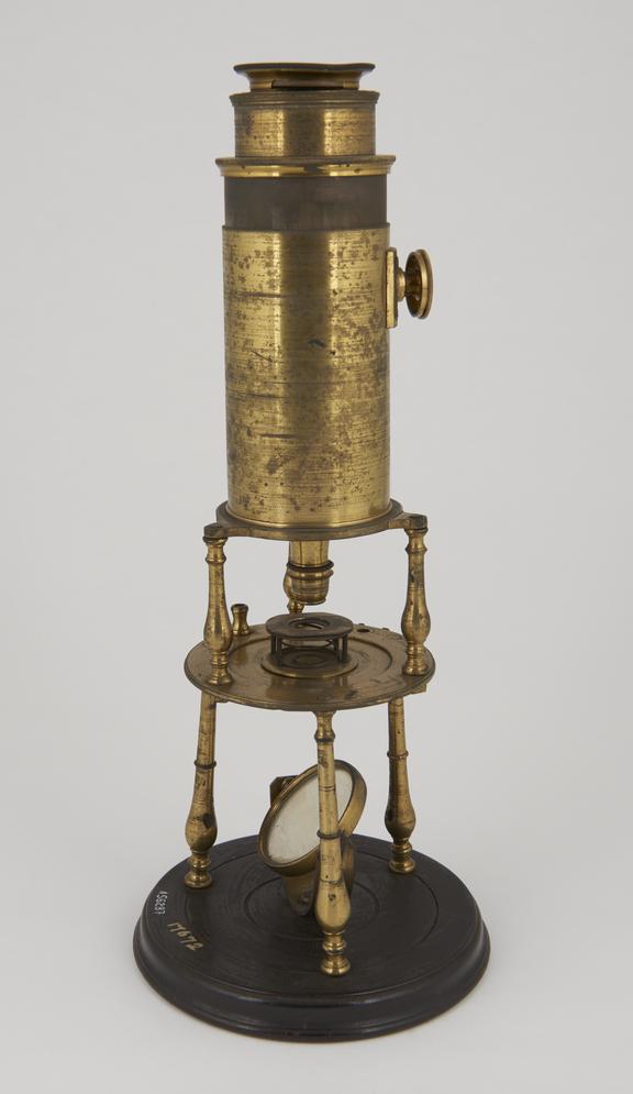 Culpeper microscope of mixed construction, English