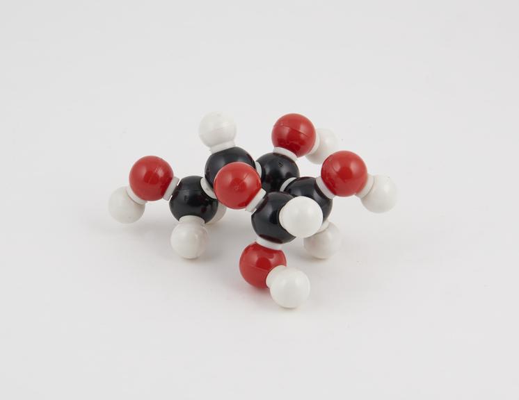 Molymod molecular model of Sucrose sugar