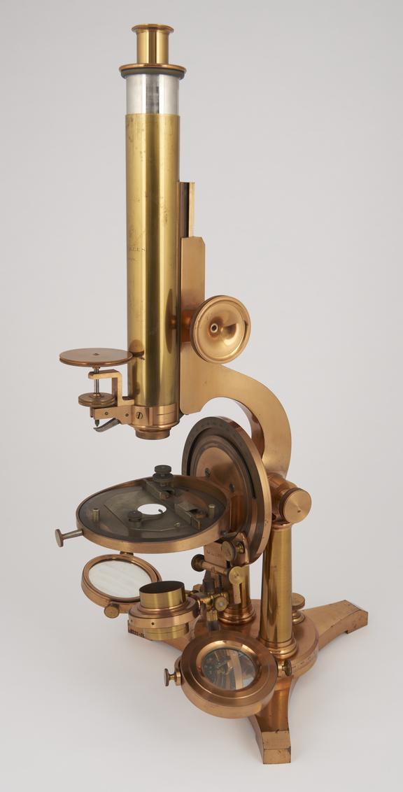 Monocular microscope, by R.B