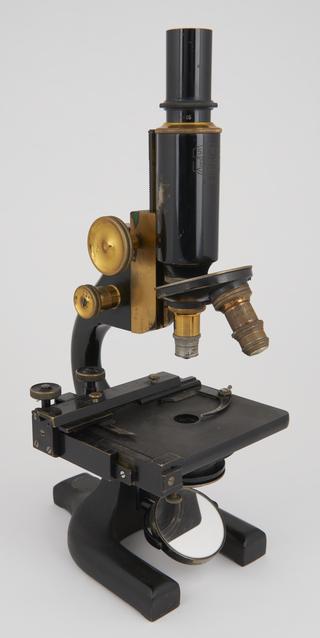 Compound monocular microscope by Spencer