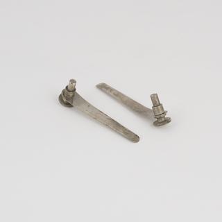 2 microscope spring specimen clips