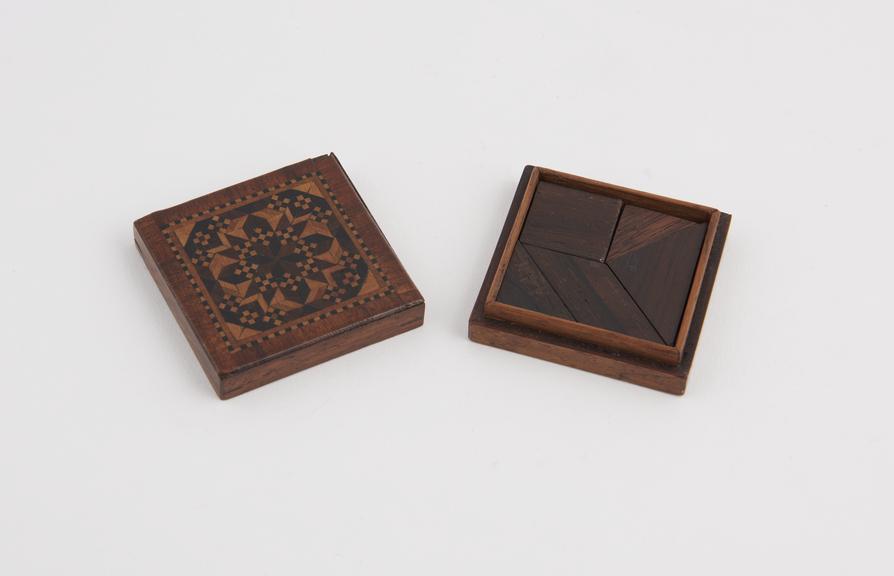 Tunbridge Tangram, made in 1870