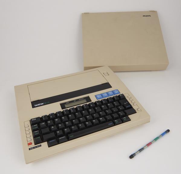 Brother BP30 colour graphic typewriter with ballpen writing