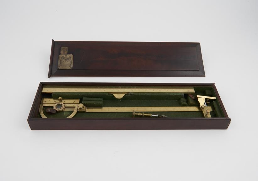 Drawing instrument made by George Adams, 60 Fleet Street, London