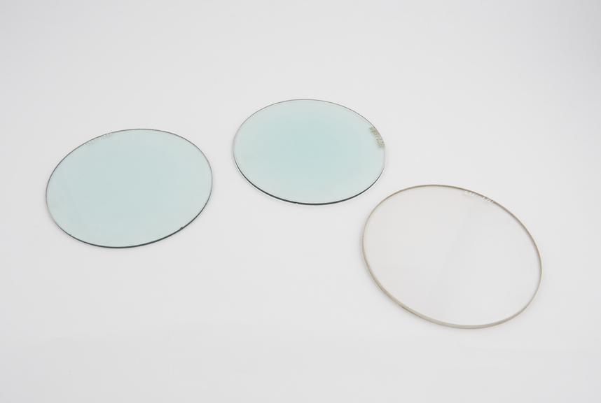 Two convex lenses and one concave lens