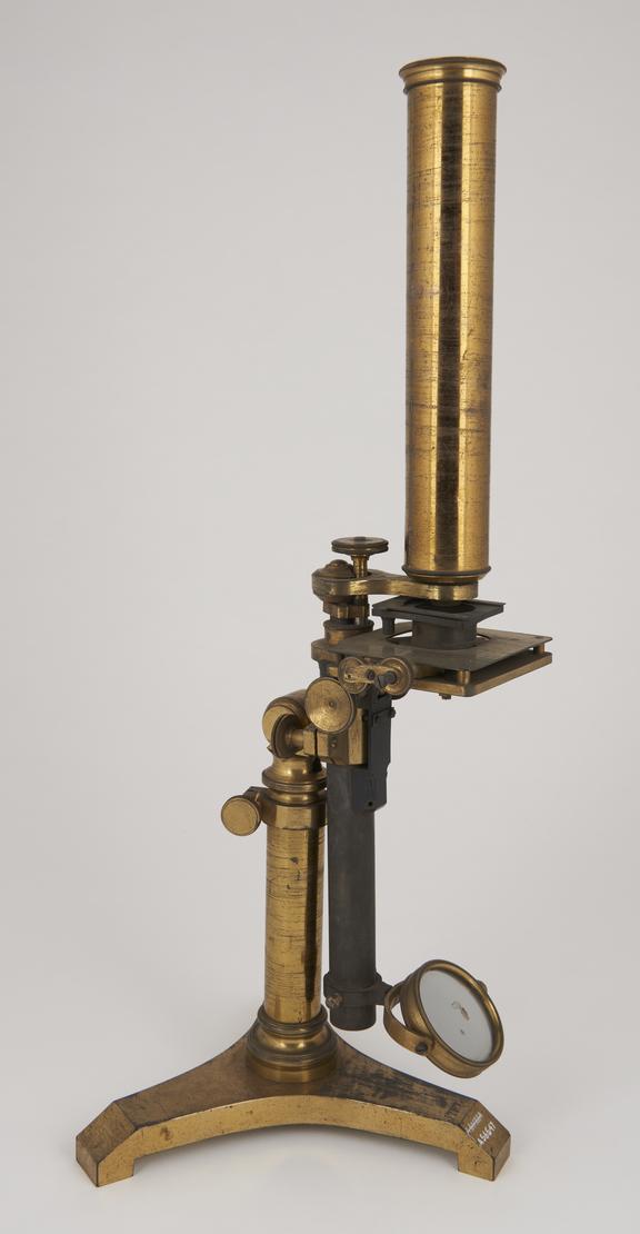 Compound microscope by Gray of London, circa 1830