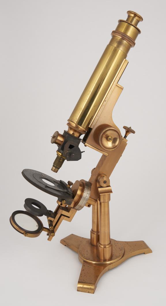 Fasoldt's patent microscope, patd. 1 Dec